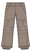 25/26BURTON雪服W AK GORE SM INS PT SUMMIT TAUPE