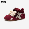 MIO米奥薄底鹦鹉德训鞋女高帮运动拼色双鞋带休闲鞋M254566302 商品缩略图2