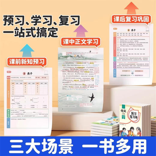 课堂笔记.语文 1~5年级
54学制教材书上海教材全解预习 商品图3