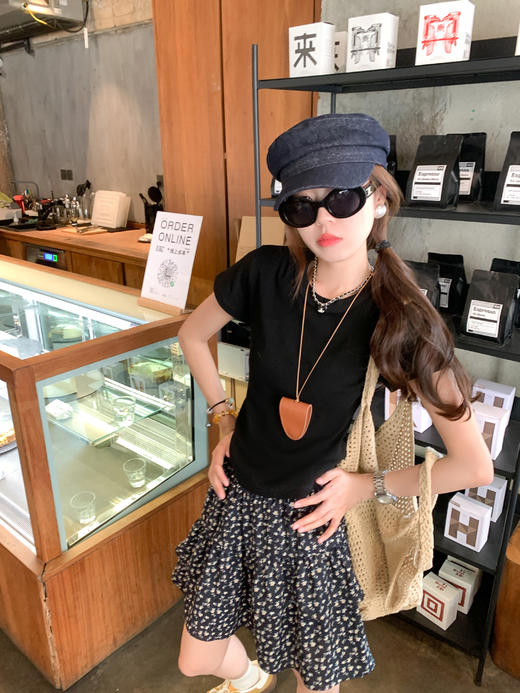 【110元任选3件】现货秒杀！4色修身短袖T恤 商品图9