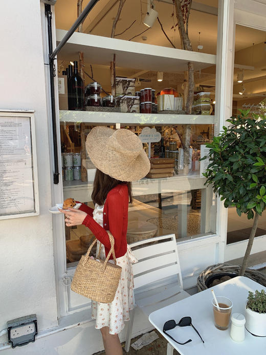 金蘑菇菇 莉莉安 / 小蔷薇印花斜裁裙裙 商品图8