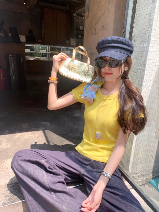 【110元任选3件】现货秒杀！4色修身短袖T恤 商品图6