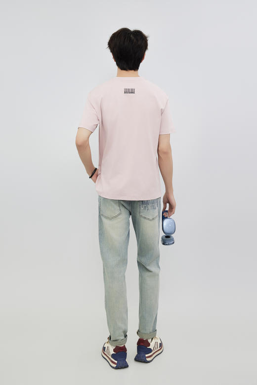 【新品上新】HX 夏季圆领短袖T恤合体S102522409101/02 商品图11