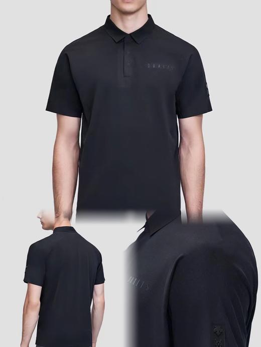 点此购买 迪桑特夏季手臂徽标男士商务休闲翻领短袖Polo衫 jj 324504 商品图3