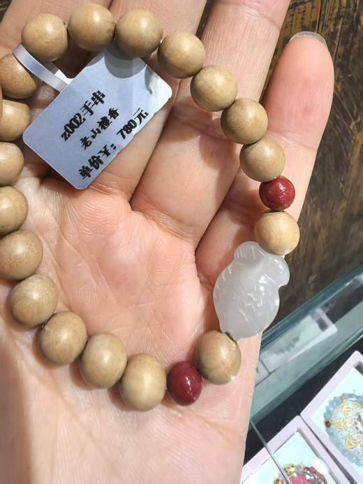 老山檀香手串0.8*19粒 商品图1