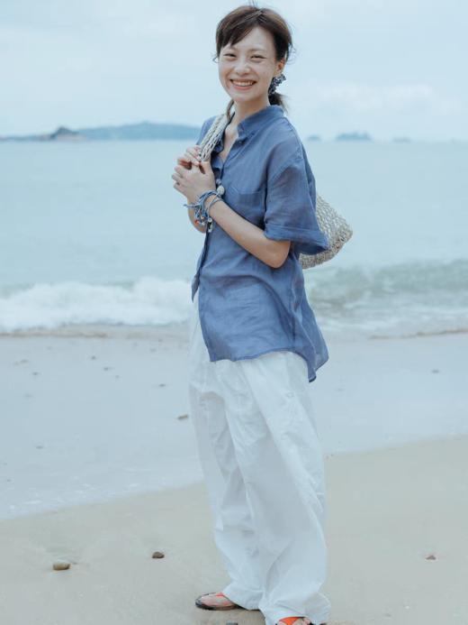 步履不停/5B43156C/工装贴袋气球裤休闲阔腿裤 商品图2