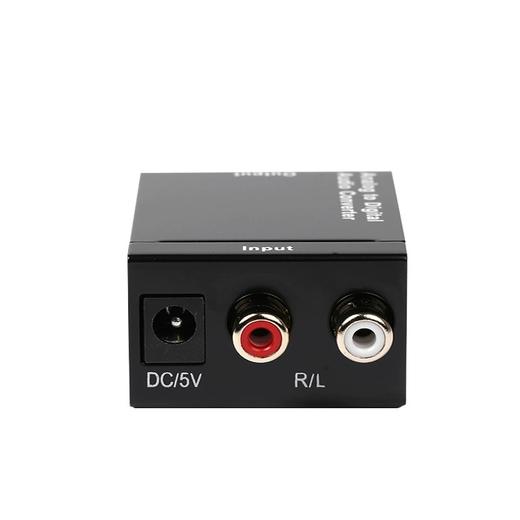 模拟音频转数字光纤转换器 模拟音频输入转光纤同轴输出 低音炮适用 商品图2