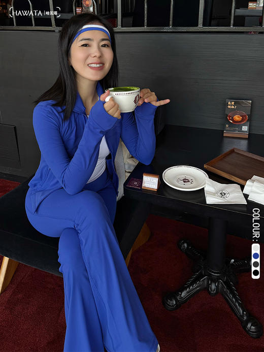 哈瓦塔（薄款）精品瑜伽外套H350128 商品图4