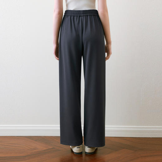 【商场同款】诗凡黎高腰垂感休闲裤2025夏新款百搭长裤3G5250581 商品图4