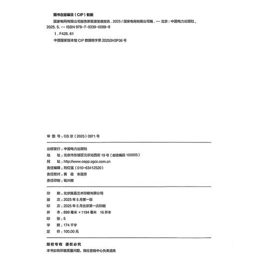 国家电网有限公司服务新能源发展报告2025 商品图2