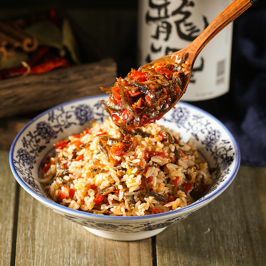 【味了谁】香辣柴火鱼小鱼仔280g*2瓶 商品图2