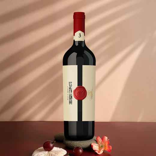 沙地酒庄·信3赤霞珠干红葡萄酒(卡盒）750ml*6  天山雪水灌溉 橡木桶陈酿  商品图3