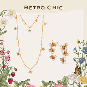 Garden of Eden 伊甸园系列 | 白色四瓣花绽放套装