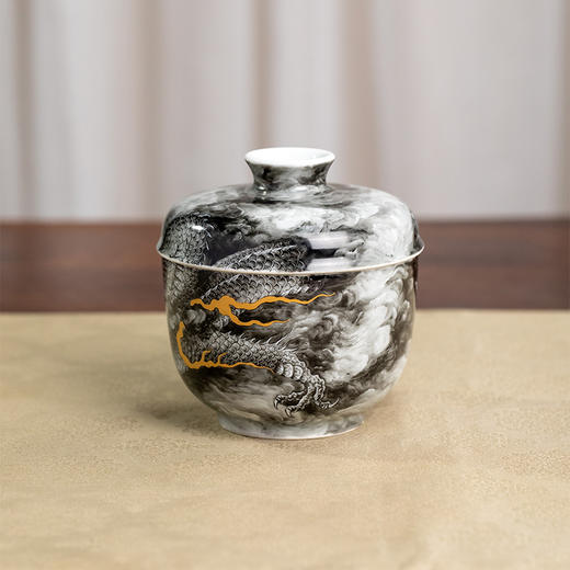 一儒堂墨龙小茶叶罐 商品图2