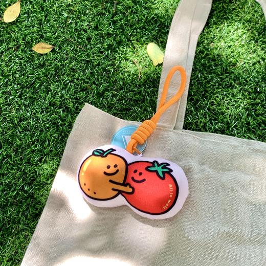 【新品现货】玩偶挂件 可爱挂饰 可选橘柿大好/马上豹富/兔飞猛进/福豹满满 阅见文创 商品图5