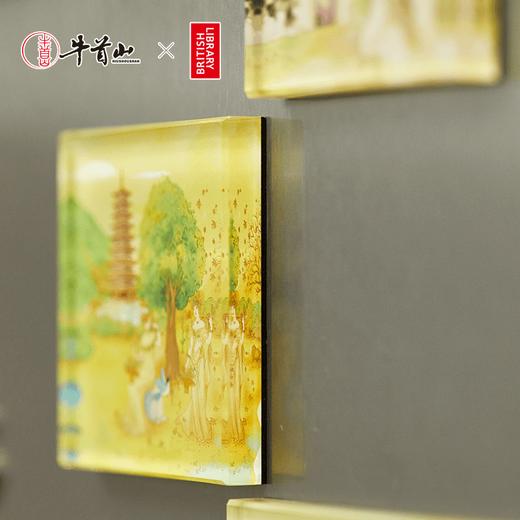 牛首山亚克力冰箱贴大英图书馆联名系列一套立体创意冰箱装饰贴 商品图3