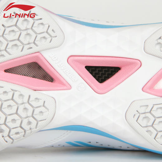 李宁轻量高回弹羽毛球鞋AYZV001 男女同款25款稳定支撑柔软运动鞋刀锋II PRO 商品图6