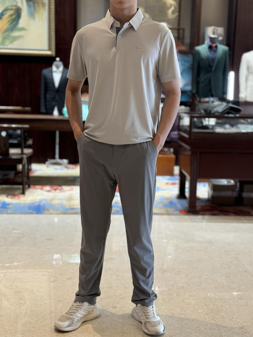 罗蒙男士三防冰丝避暑轻薄休闲西装裤 商品图1