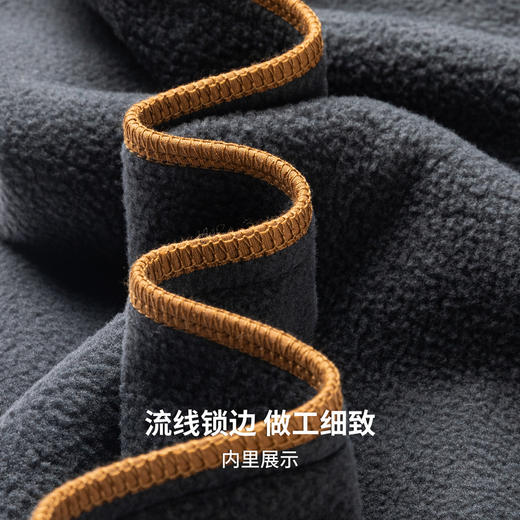 【抗菌】圣得西加绒加厚男士休闲裤2025秋系带直筒舒适百搭保暖裤 商品图9