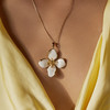 Garden of Eden 伊甸园系列 | 白色四瓣花吊坠 商品缩略图7