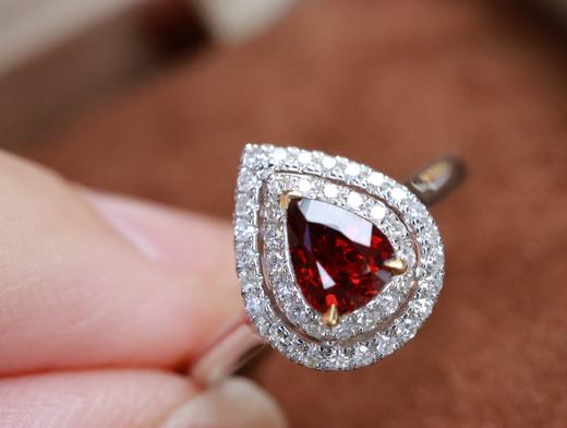 0.51克拉刻面红宝石戒指 商品图3