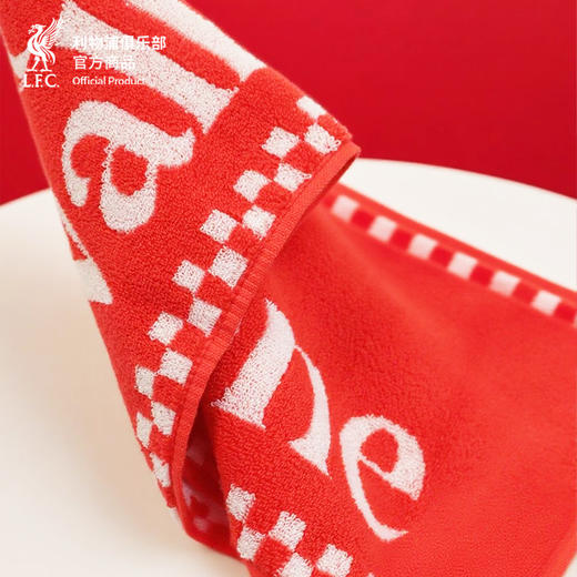 【官方正版】利物浦俱乐部 | 香港季前赛口号毛巾加油助威球迷周边 商品图2