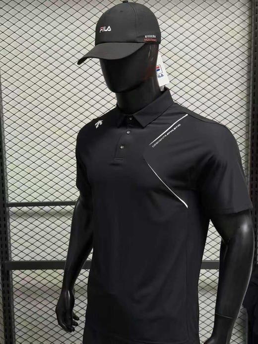 原单正品迪桑特运动休闲体恤，冰感舒适运动户外最佳搭档，【无吊牌剪标款】有紫光灯防伪
尺码：M L XL XXL XXXL 商品图2