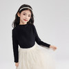 笛莎Deesha 童装女童毛衫2025秋新款女童半高领正肩打底毛衣 商品缩略图1