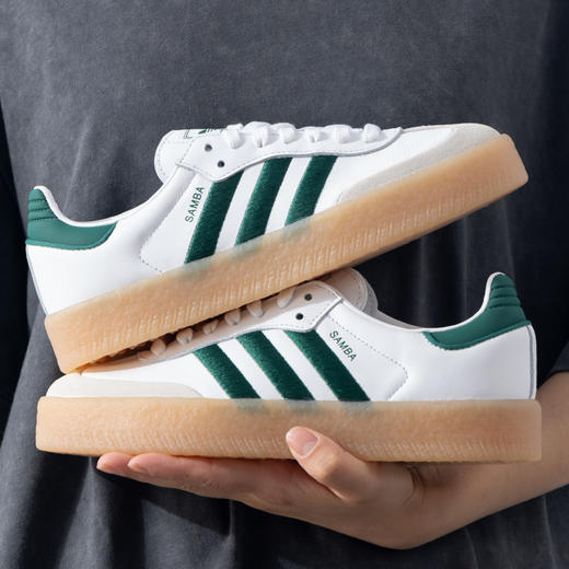 阿迪三叶草 SAMBAE W低帮女士板鞋 商品图5