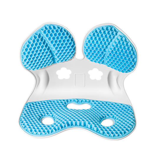 QIANYOU浅幼 凝胶护腰蜂窝坐垫 | 人体工学设计 透气舒爽 分区支撑 一体承托 坐感Q弹 商品图3