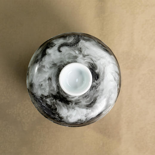 一儒堂墨龙小茶叶罐 商品图3