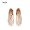 【鎏金岁月】heelz设计师鞋履| 手工编织厚底休闲鞋3.5公分 商品缩略图2