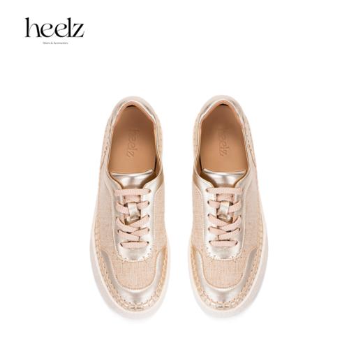 【鎏金岁月】heelz设计师鞋履| 手工编织厚底休闲鞋3.5公分 商品图2
