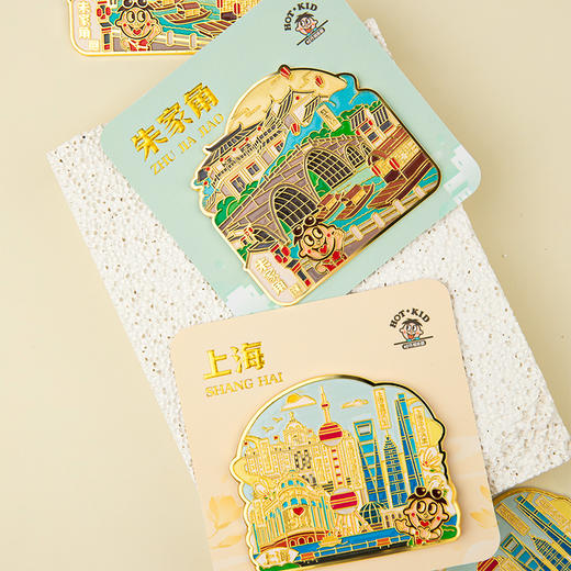 旺仔城市系列冰箱贴 商品图4