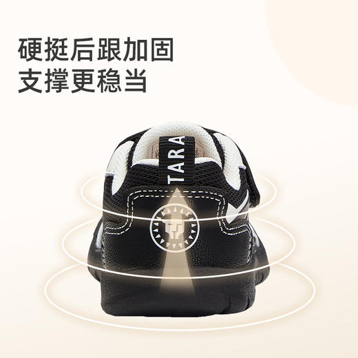 泰兰尼斯童鞋春季新款学步鞋男宝宝防滑软底防踢机能鞋儿童面包鞋 T01T5A5875 商品图3