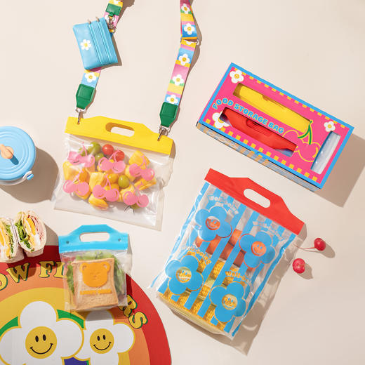 半房加厚双密封提手式保鲜袋+手机背带 商品图7