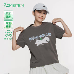 【出游季特惠】ACMEITEM爱棵米 户外动物短袖T恤GAG2440876E