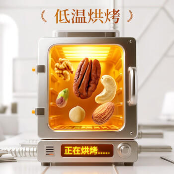 沃隆全坚果混合坚果500g罐装干果B款核桃仁腰果开心果仁扁桃仁零食 商品图4