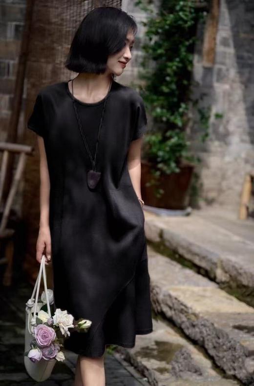 【新品特卖】HEMl品牌 莱赛尔➕三醋酸341601连衣裙-喜出 商品图1