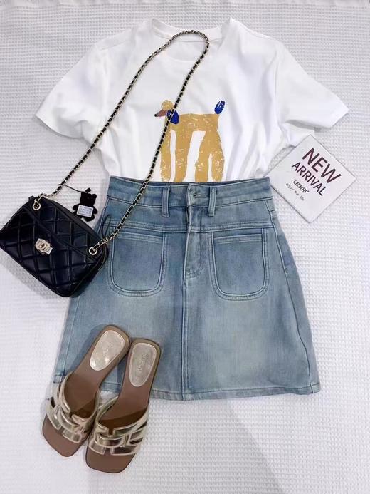 【门店同款】ENJOY夏季都市漫游长狗T恤 162343479 商品图1