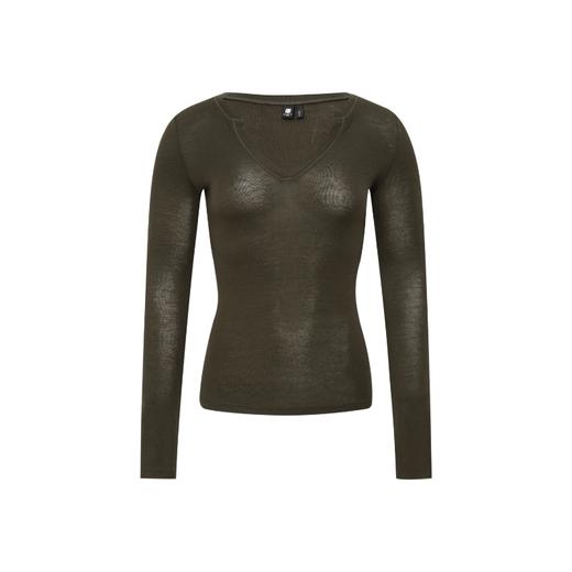 oneup天丝羊毛v领长袖 商品图5