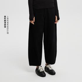 oneup全棉斜纹九分香蕉裤