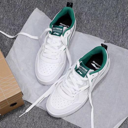 李宁板鞋2025夏季新款男子舒适透气复古板鞋运动休闲鞋AGCV031 商品图1