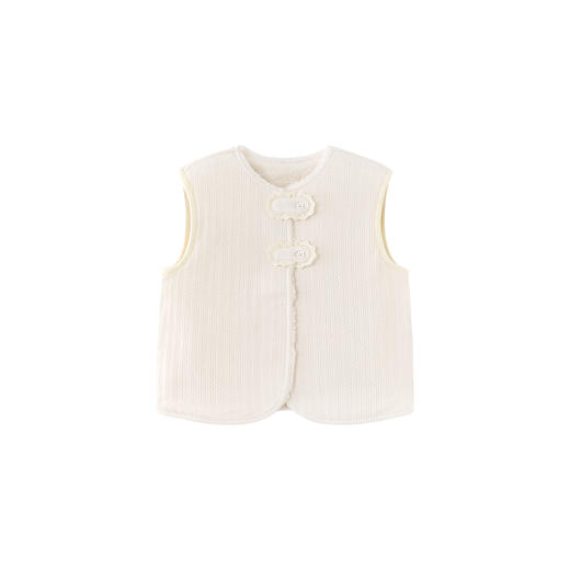 【商场同款】英氏女童针织开衫春秋加厚洋气婴童马夹加绒甜美马甲 商品图4