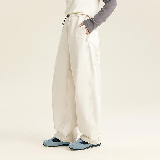 笛莎Deesha青少年女童裤子2025秋季女童加绒三防速干萝卜裤 商品图3