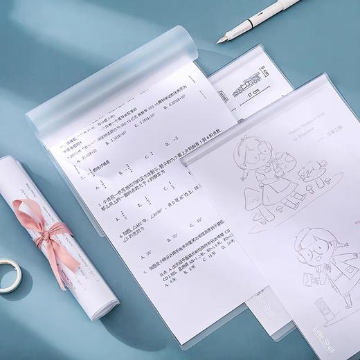 小贝壳上翻抽杆夹/A4 商品图0