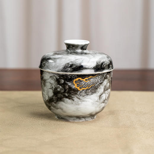 一儒堂墨龙小茶叶罐 商品图1