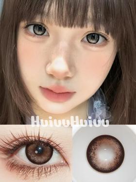 【月抛大直径】MIXMIXX-古董蕾丝裙 棕-14.5mm【月抛 0-1000度 含525/575】