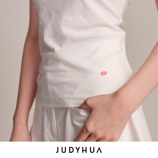 JUDYHUA J For Judy MINI红唇吊带背心 商品图2