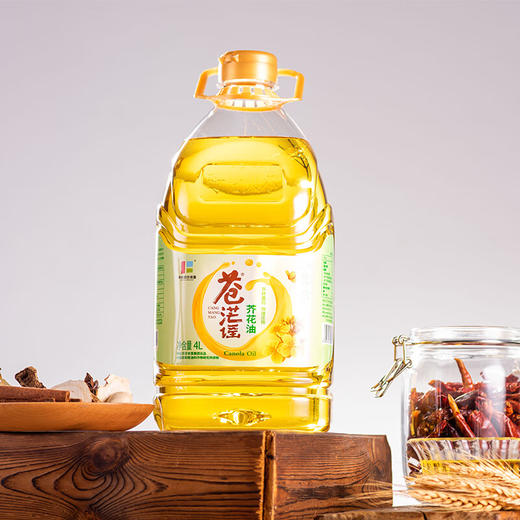 【中国农垦】苍茫谣压榨一级芥花油4L 商品图0
